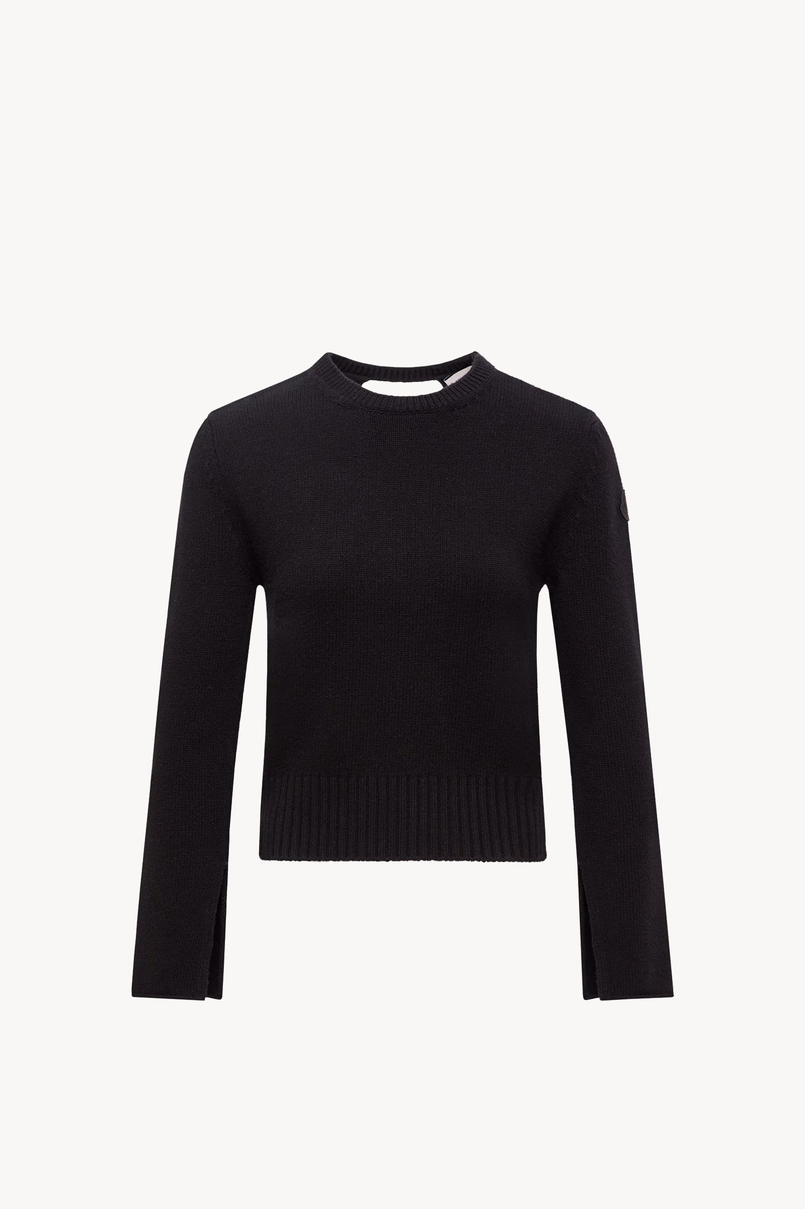 Pull en laine et cachemire Femmes Noir Moncler 2